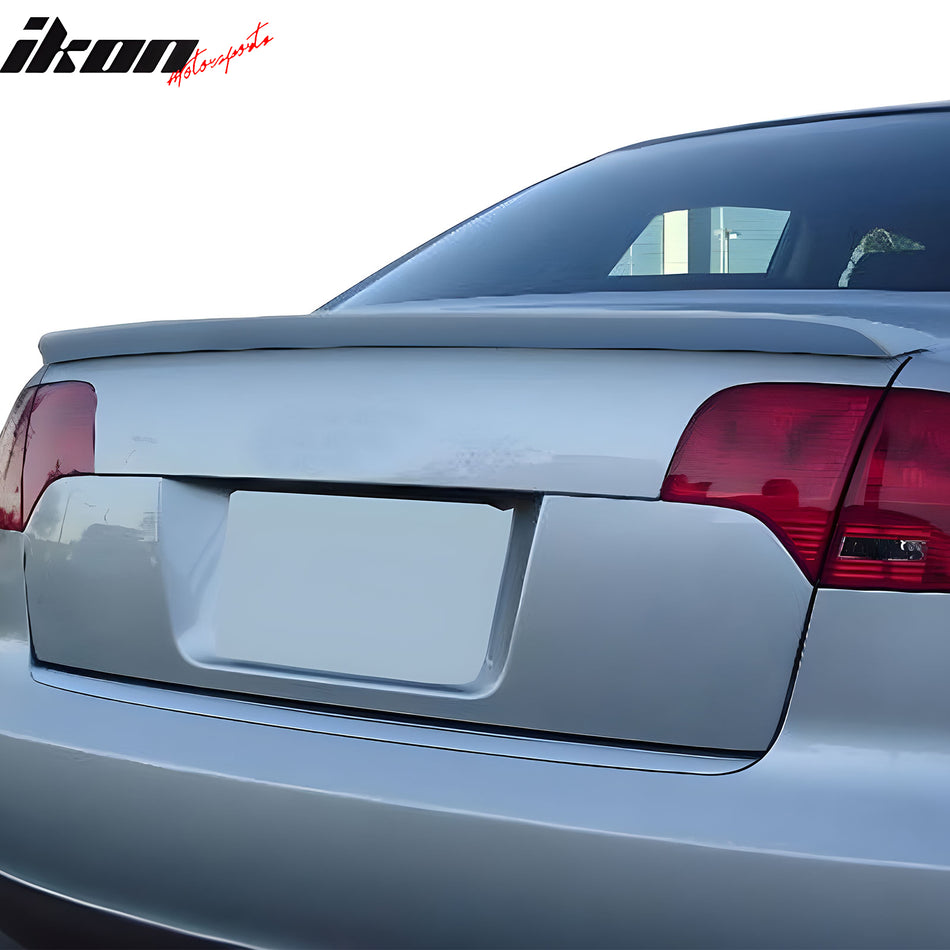 2006-2008 Audi A4 S Line 4DR Trunk Spoiler Custom Fiberglass Rear Wing