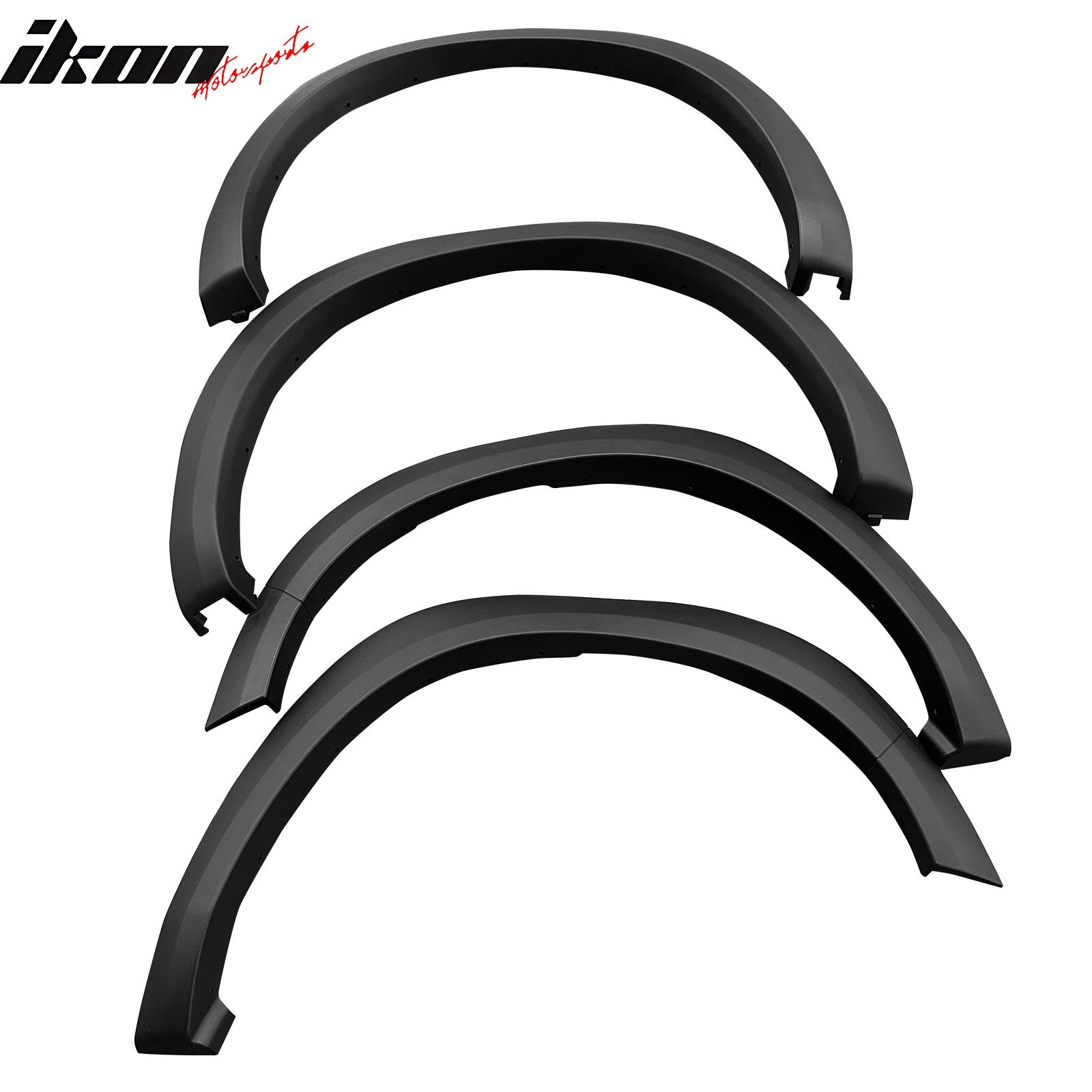 OMAC Black Fender Flares – 4-Piece Set For Mercedes Sprinter W906 2006-2018