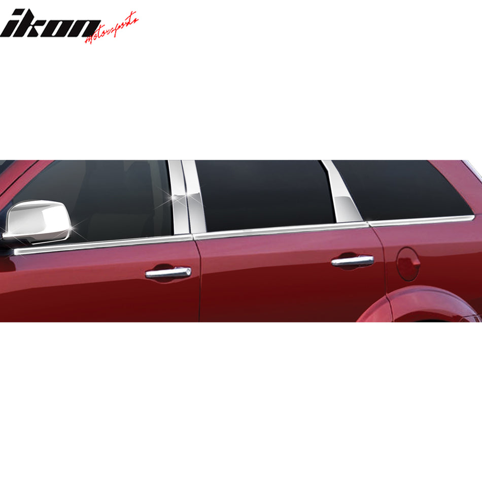 2009-2013 Dodge Journey 4PCS RH LH Window Molding Trim Sill Seal Belt