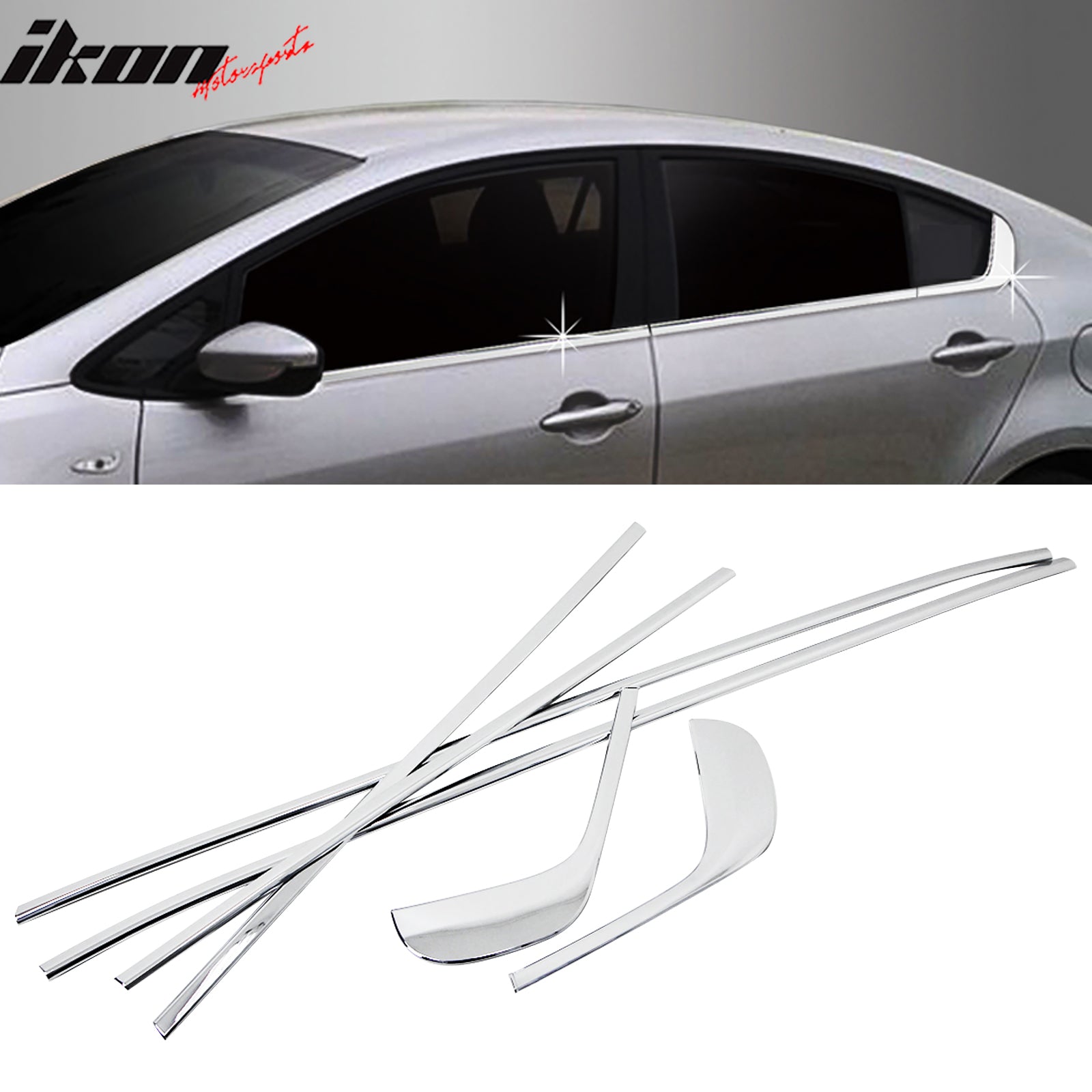 Side Door Window Post Pillar Cover Trim Moulding Cap For Kia Forte 2019 2020 21 Side Door Window Post Pillar Cover Trim Moulding Cap For Kia Forte 2019 2020 21