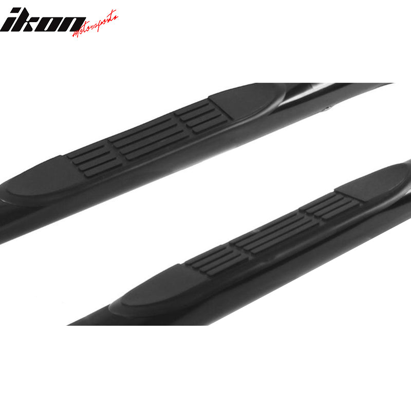 Clearance Sale Fits 09-14 Dodge Journey 3" Round Hole Side Bars Running Boards