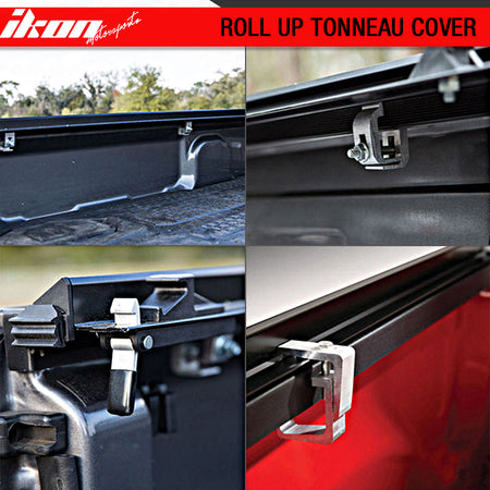 Fits 05-11 Dodge Dakota Extended Cab 06-09 Radier 6.5ft Roll Up Tonneau Cover