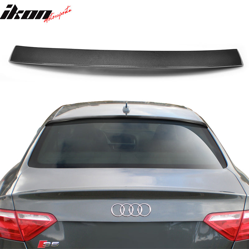 IKON MOTORSPORTS, Roof Spoiler Compatible With 2008-2017 A5 B8