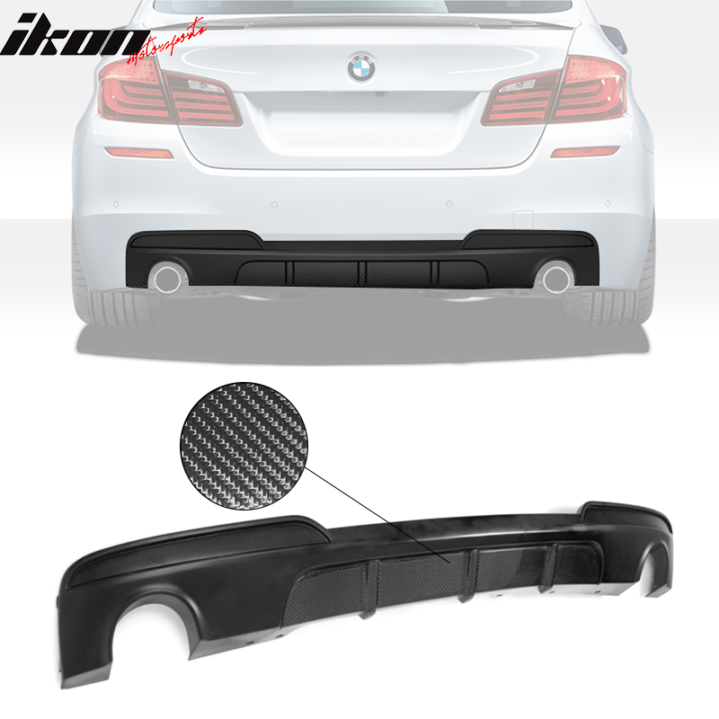 BMW 5-Series F10 MP Style Rear Bumper Diffuser CF 2011-2016 – Buy