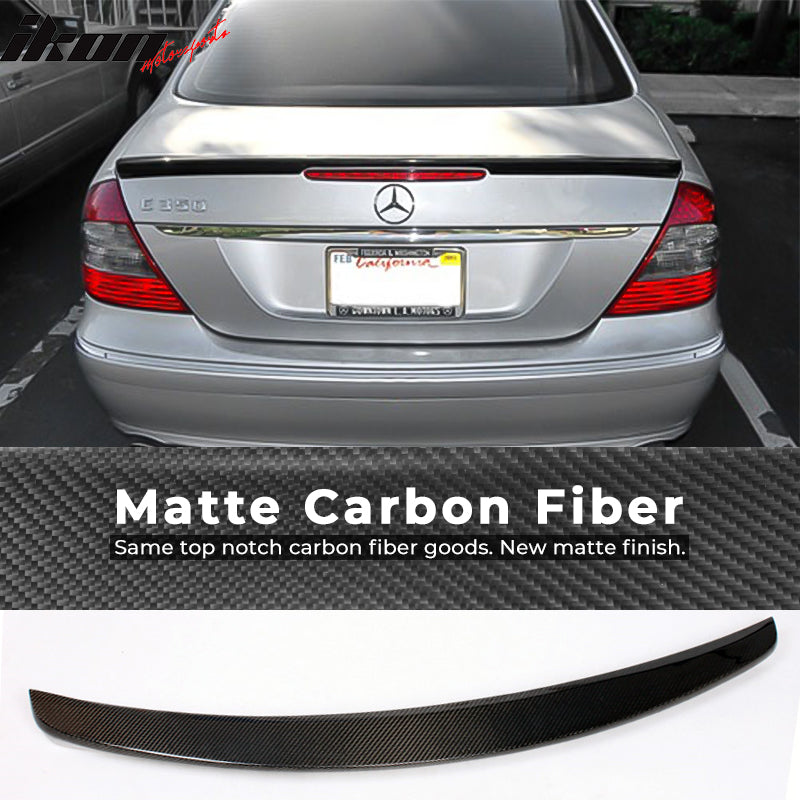 Achterspoiler, achterlip, spoiler geschikt voor Mercedes E-Klasse W211, flexibel, licht, wasstraatbestendig, vele beschikbare kleuren (Columbitzwart Met. (CC 170 Achterspoiler, achterlip, spoiler geschikt voor Mercedes E-Klasse W211, flexibel, licht, wasstraatbestendig, vele beschikbare kleuren (Columbitzwart Met. (CC 170