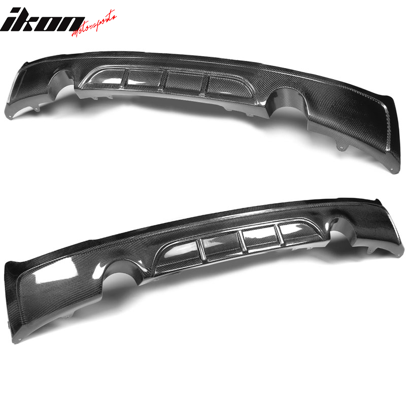 2014-2021 BMW 2 Series F22 MP Style Rear Bumper Diffuser Carbon Fiber