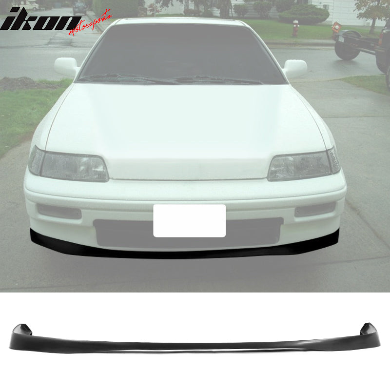 Fits 88-91 Honda CRX Coupe JDM Style Front Bumper Lip Spoiler