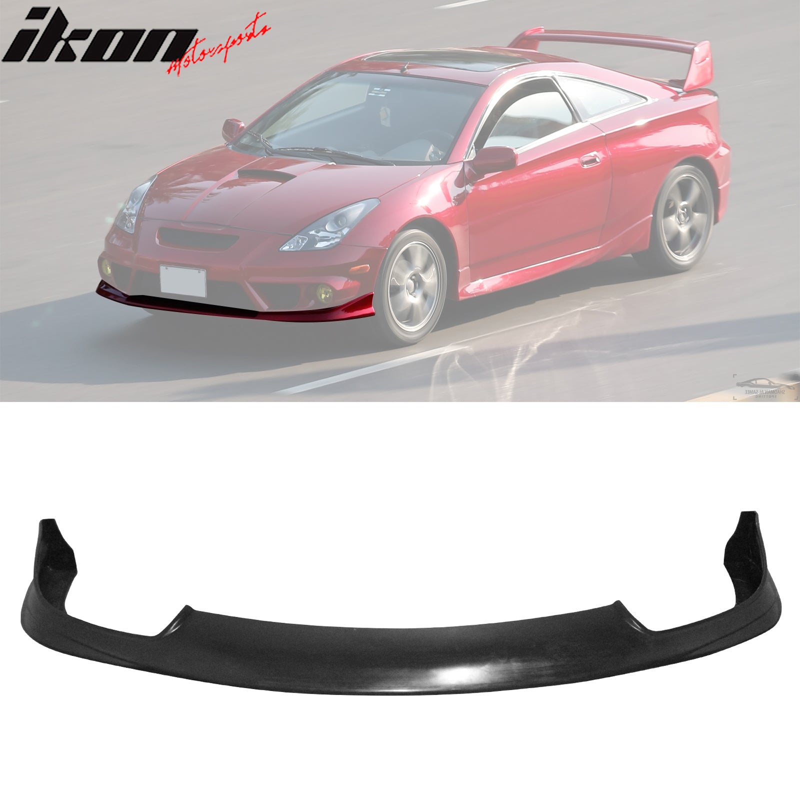 Front Bumper Lip for Toyota Celica 2000-2002 JDM Style PU