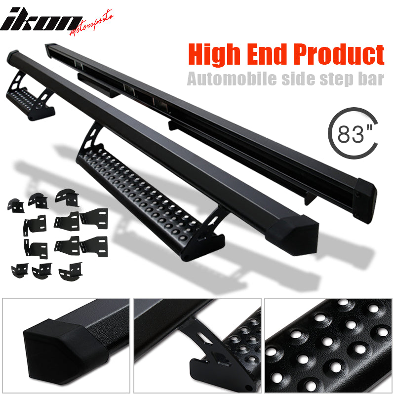 Fits 05-22 Toyota Tacoma Double Cab Running Boards Nerf Bars