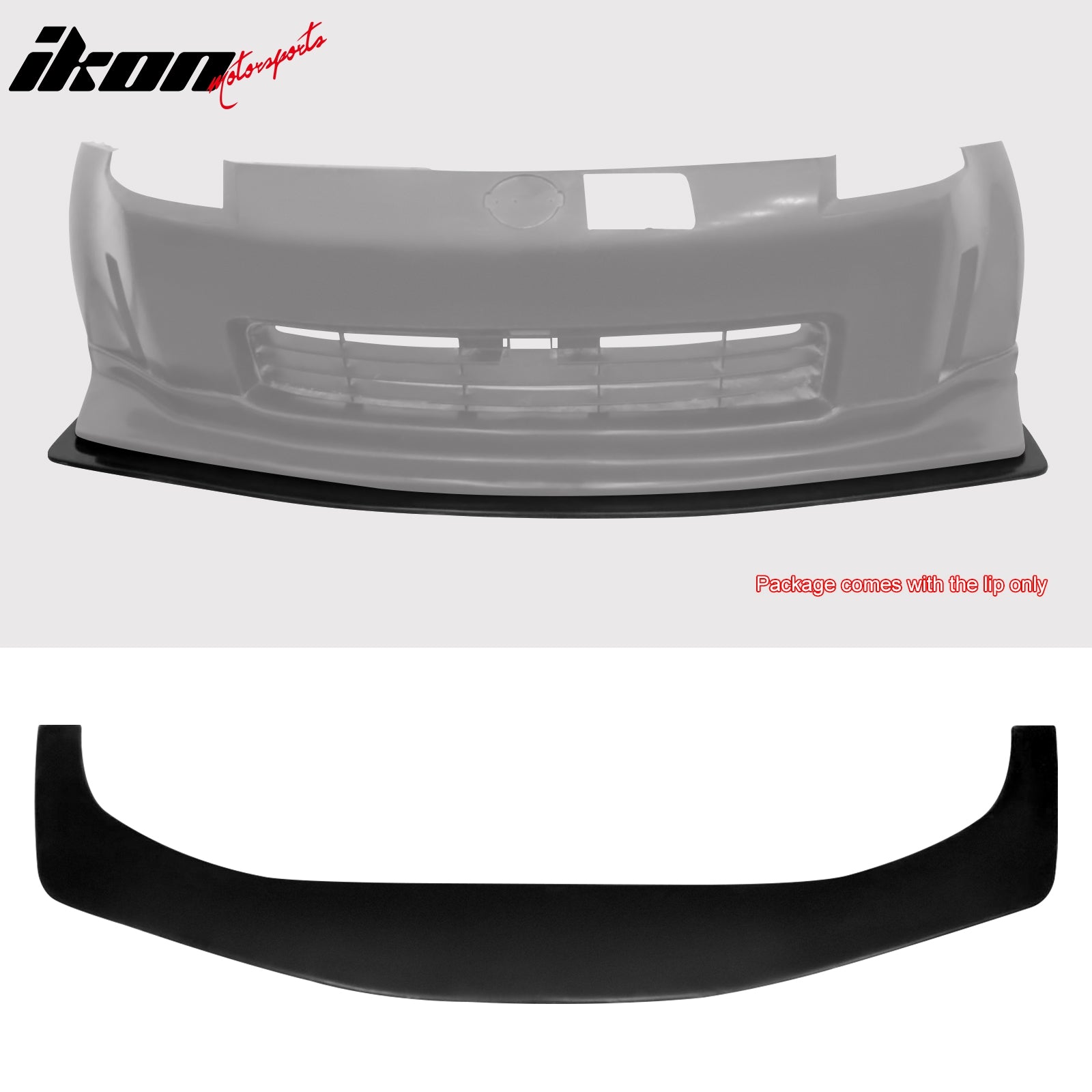 Fits 06-09 Nissan 350Z Front Bumper Bottom Lip Chin Spoiler