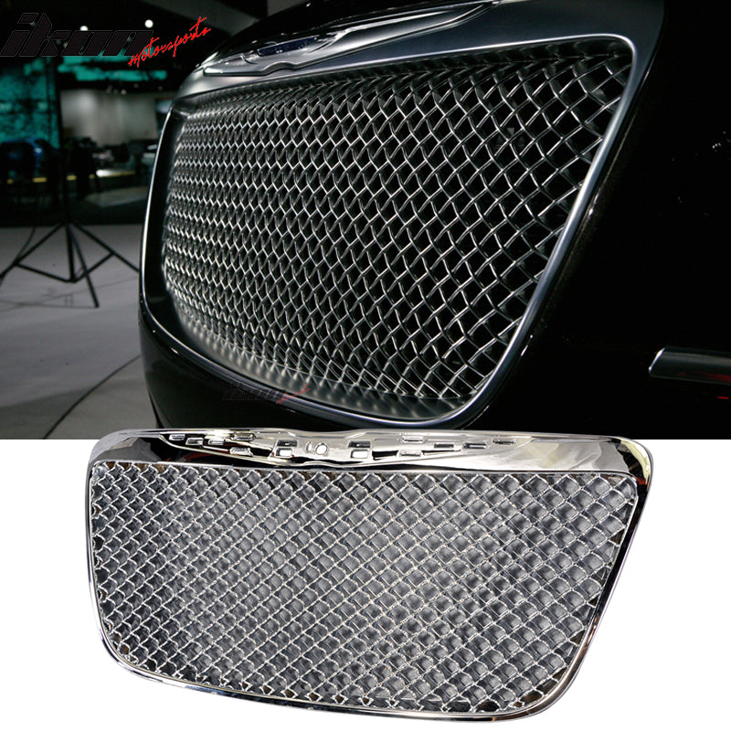 Fits 11-14 CHRYSLER 300 300c Mesh Style Front Hood Grill Grille Black ABS for sale online Fits 11-14 CHRYSLER 300 300c Mesh Style Front Hood Grill Grille Black ABS for sale online