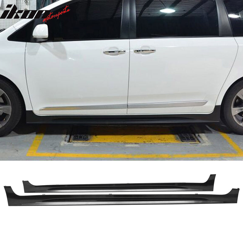 Gloss Black Car Modification Door Mirror Covers Trim For Toyota Sienna 2011-2020 Gloss Black Car Modification Door Mirror Covers Trim For Toyota Sienna 2011-2020