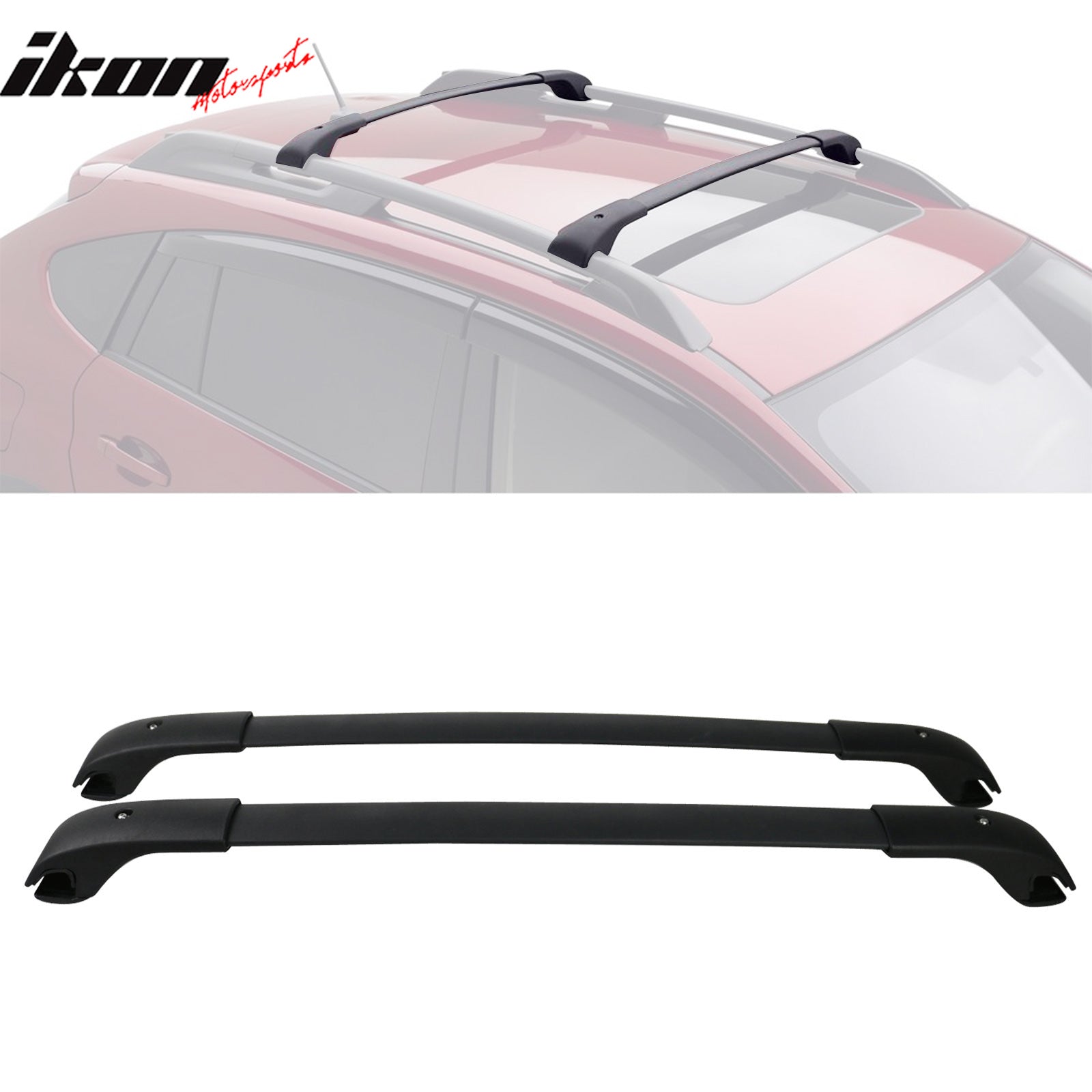 Cross Bars Compatible With 2012-2016 Subaru Impreza XV Crosstrek