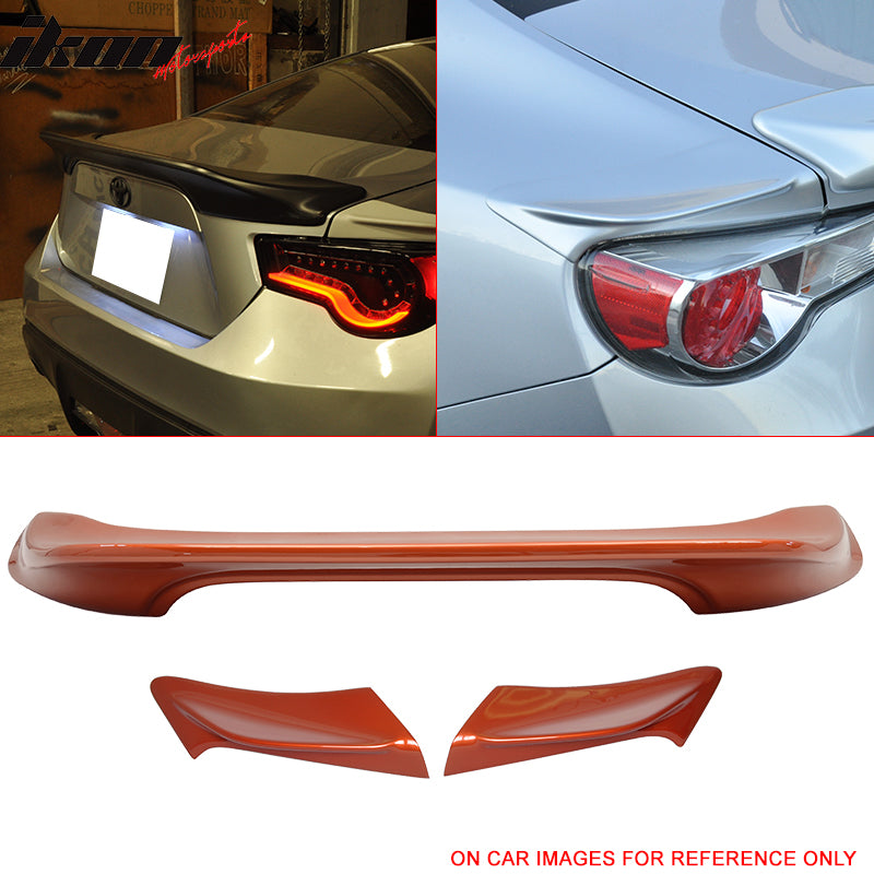 トヨタ 86 ZN6 スバル BRZ サイオン FR-S エアロ トランクスポイラー リヤスポイラー T◯D風 Fits 13-20 Scion FRS/Subaru BRZ/Toyota 86 TRD Style Trunk Spoiler