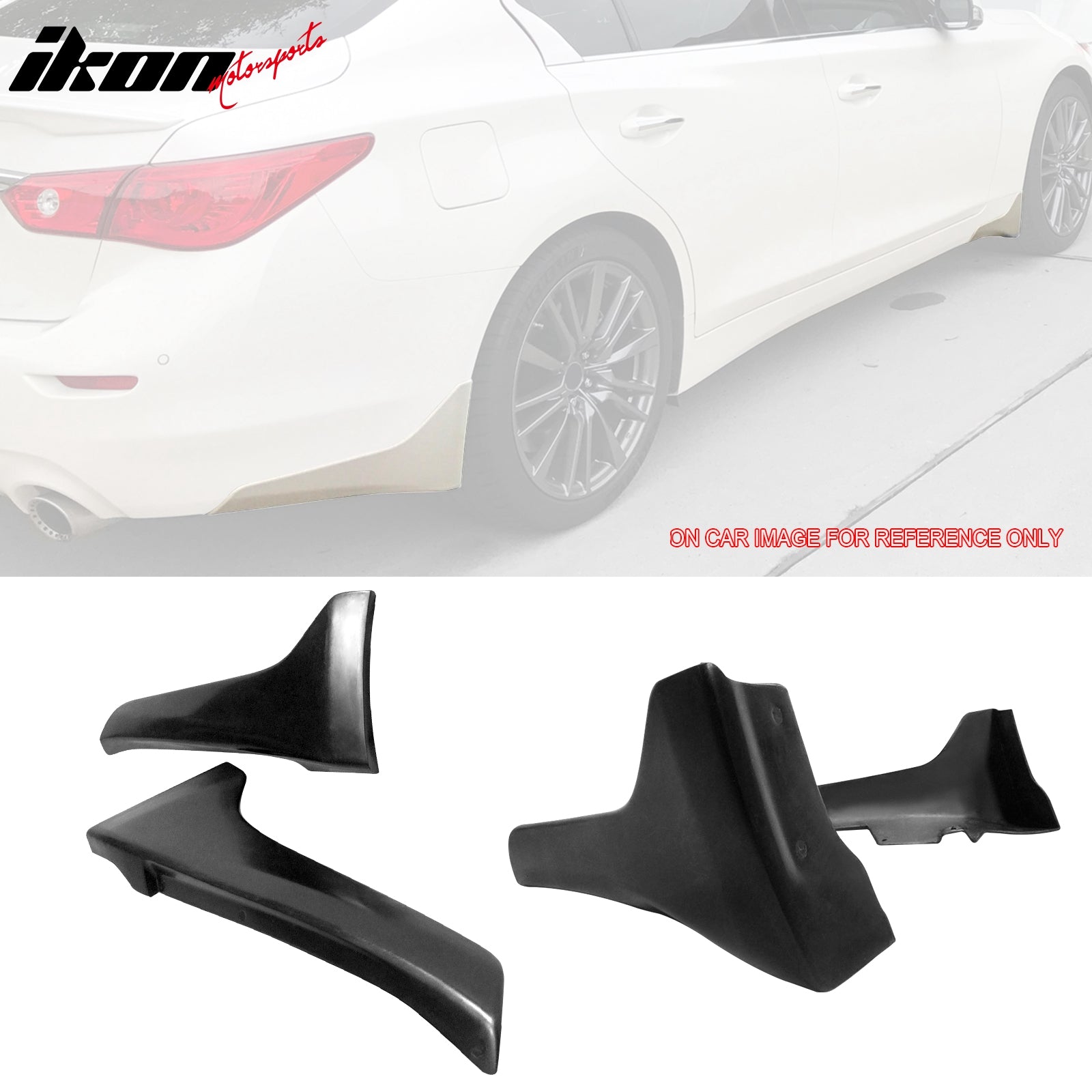 Stompin'ark side spoiler Q50 V37用 Stompin'ark side spoiler Q50 V37用 【公式通販】