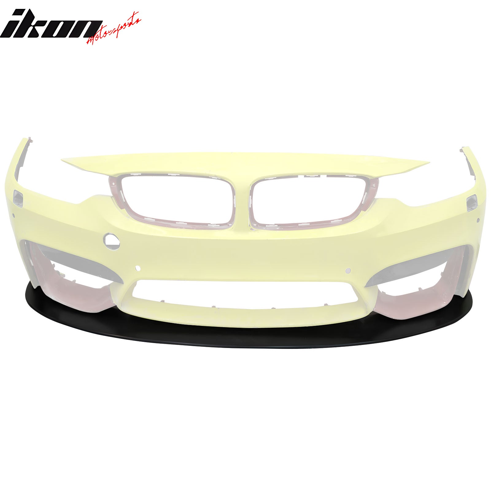 BMW M3/M4 F80/F82/F83 2015-2020 के लिए CHIESMA फ्रंट बम्पर लिप - ABS कार्बन फाइबर स्टाइल स्पॉइलर