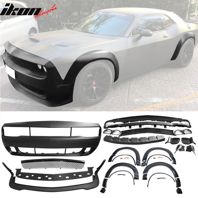Buy Best Dodge Challenger Front Bumper & Lip Demon Style Fender