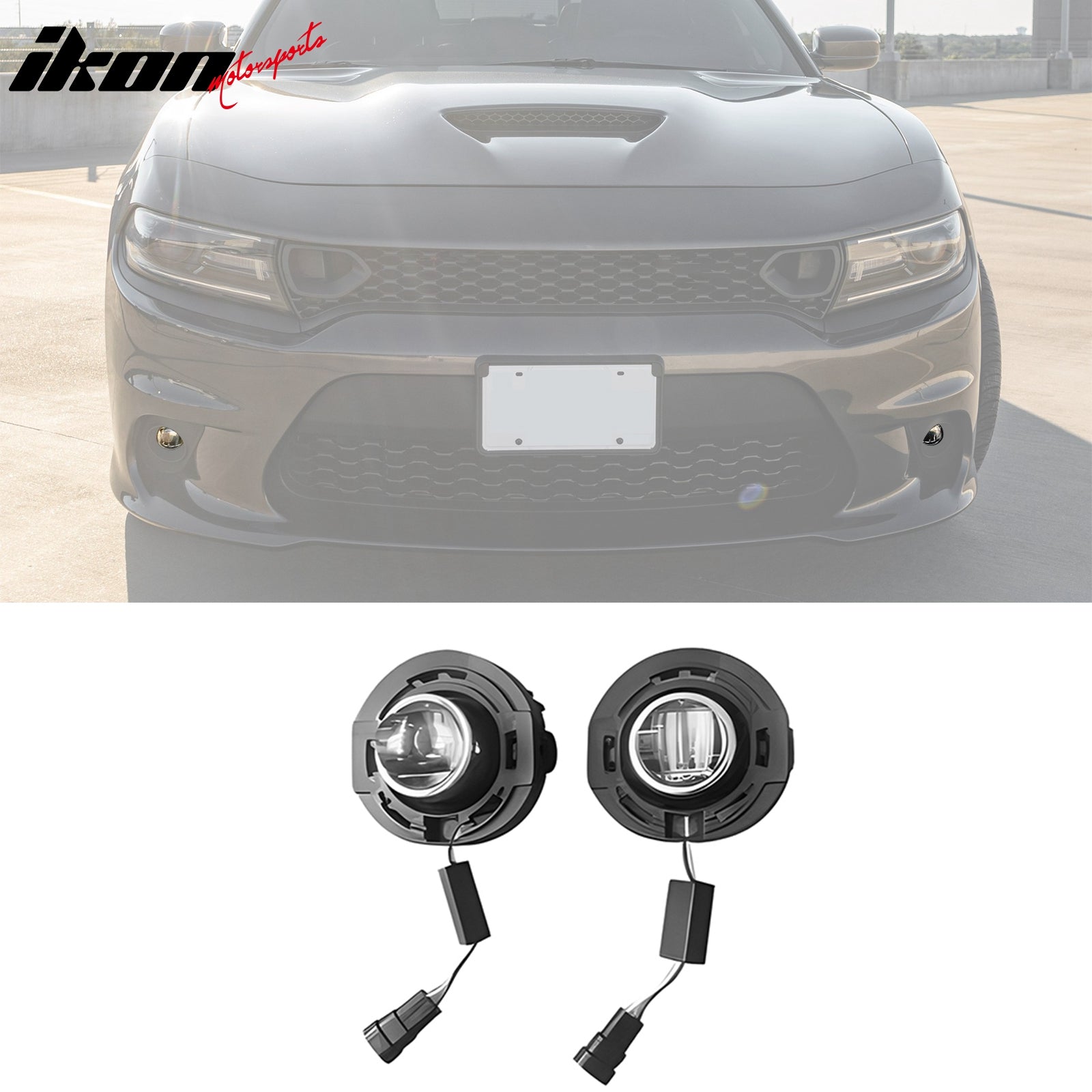 2015-2023 Dodge Charger Front Bumper Fog Lights Lamp H11 12V 55W Bulb 2015-2023 Dodge Charger Front Bumper Fog Lights Lamp H11 12V 55W Bulb