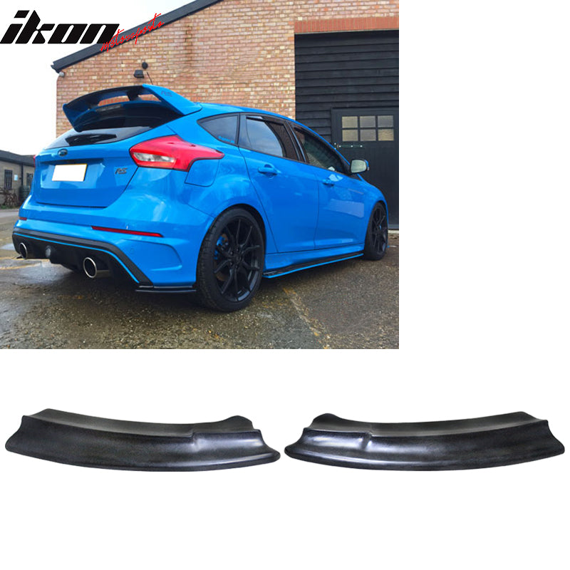 Fits 16-18 Ford Focus RS Trim Rear Aprons Valences Left Right Side