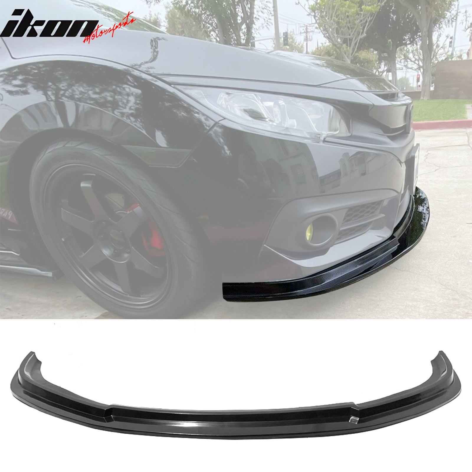 Front Lip for 2016-2018 Honda Civic MDA Style – Ikon Motorsports