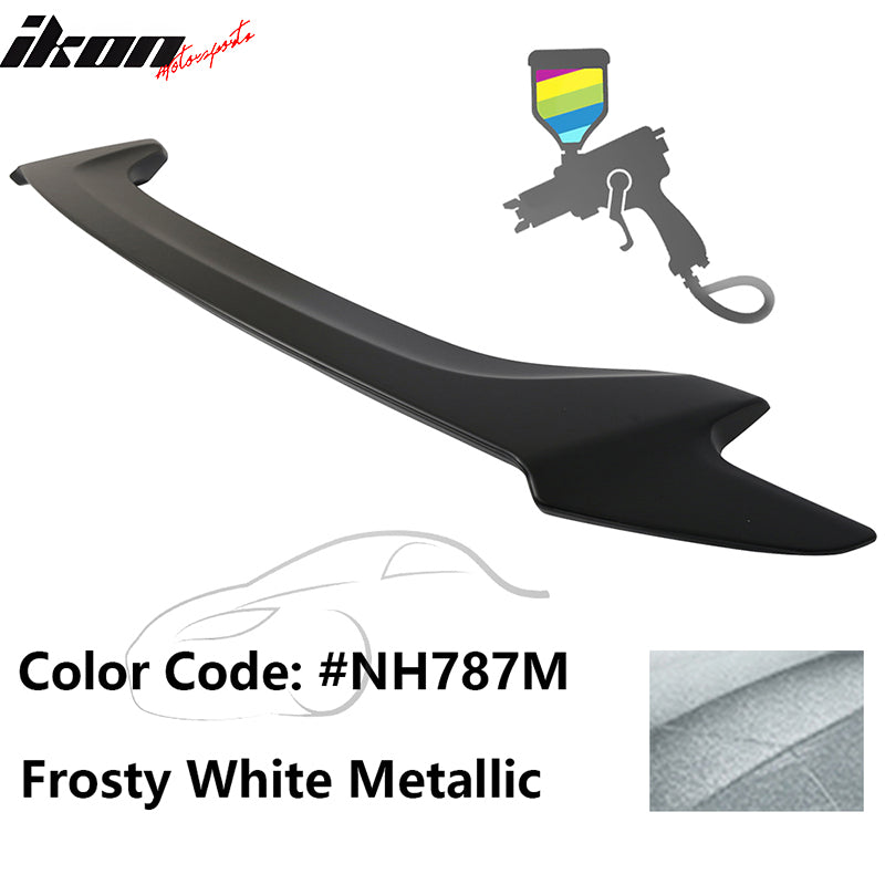Fits 16-20 Honda Civic OE Style Trunk Spoiler ABS #NH787M Frosty