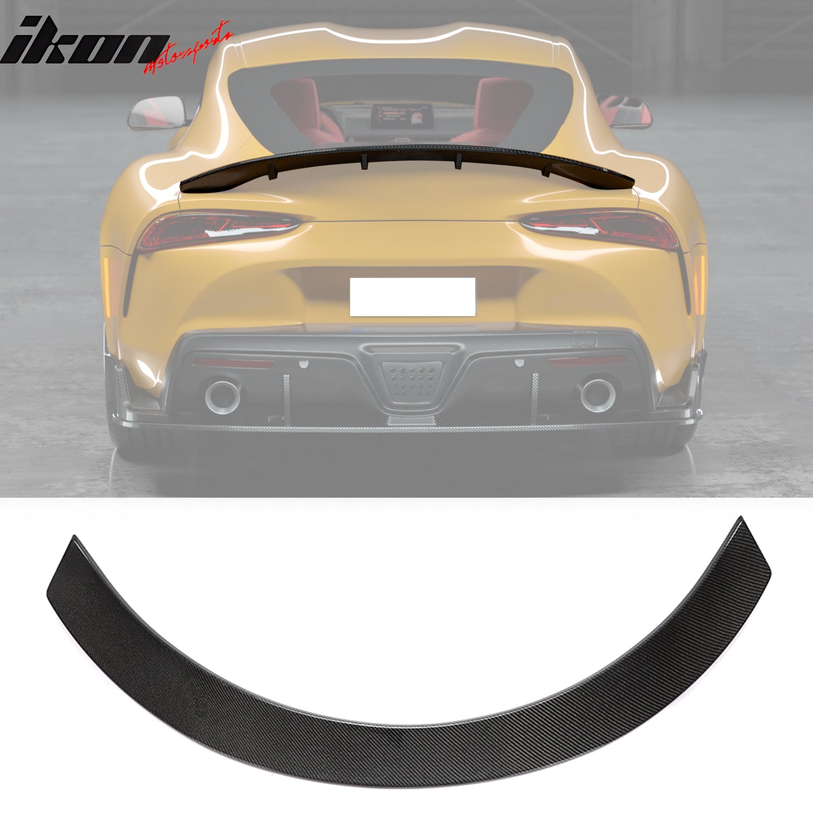 Fits 20-26 Toyota GR Supra A90 A91 MZ Speed Trunk Spoiler Gloss