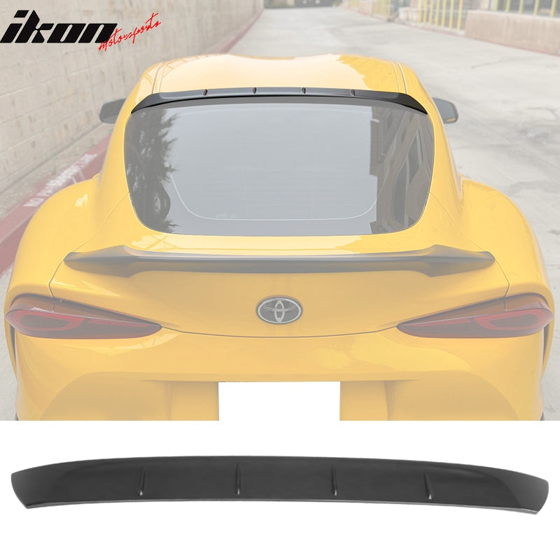 IKON MOTORSPORTS, Roof Spoiler Compatible With 2020-2025 Toyota GR