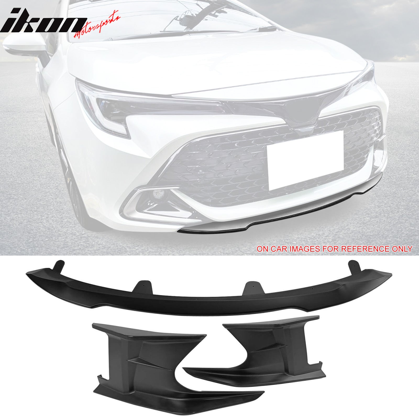 Pair Of Front Bumper Brackets For 2014-2016 Toyota Corolla - Left & Right Side