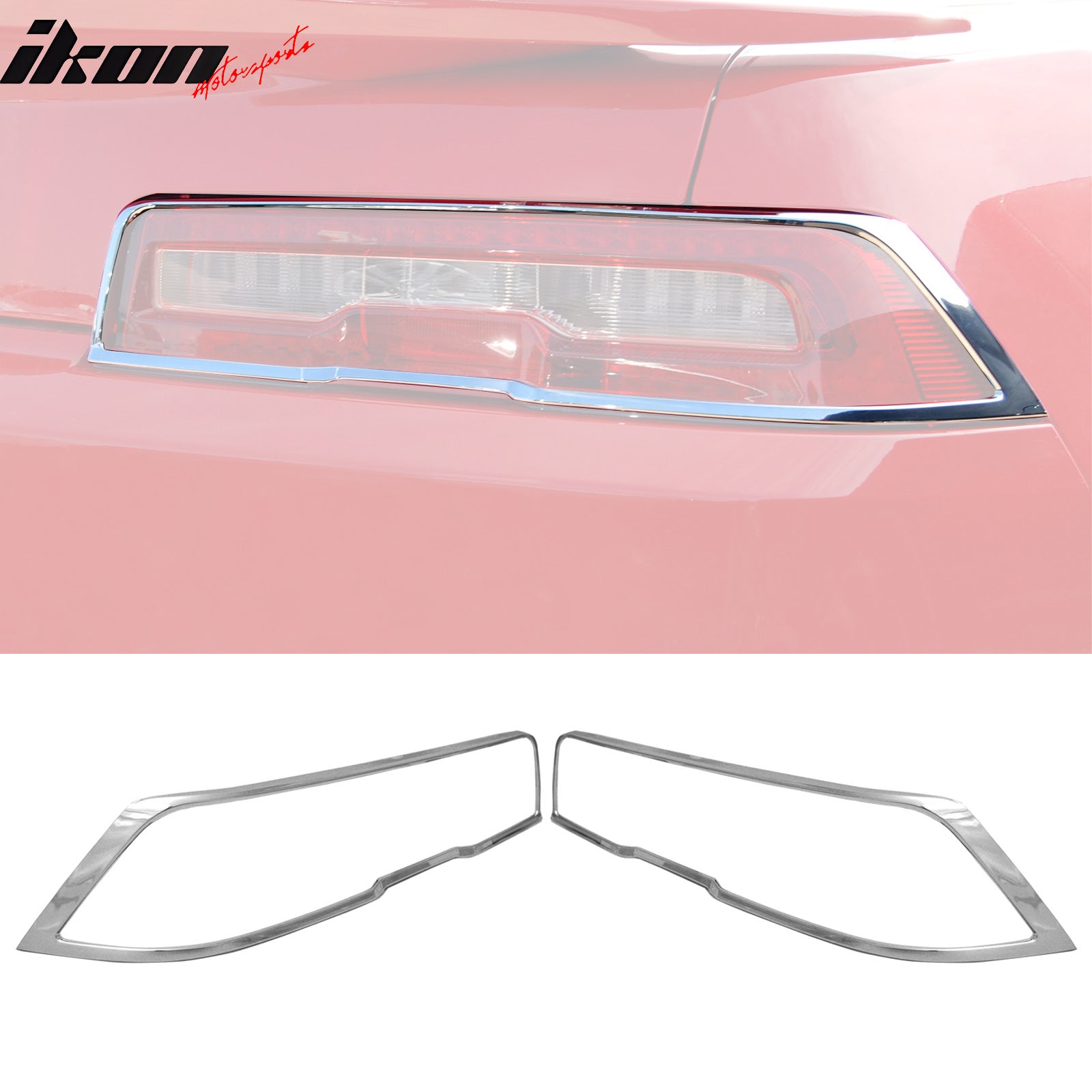 thumbnail image 2 of Chrome Tail Light Rear Lamp Bezel Cover Trim For Lexus LS460 - Sleek Exterior Accent 2 of 6