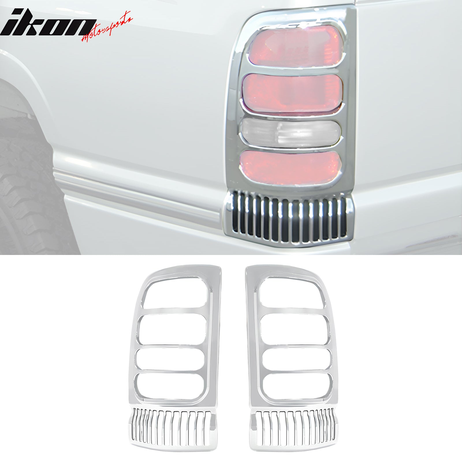 Evan-Fischer Pair Tail Lights – For Dodge Ram 1500 2500 3500 1994-2001 – Left + Right – DOT/SAE