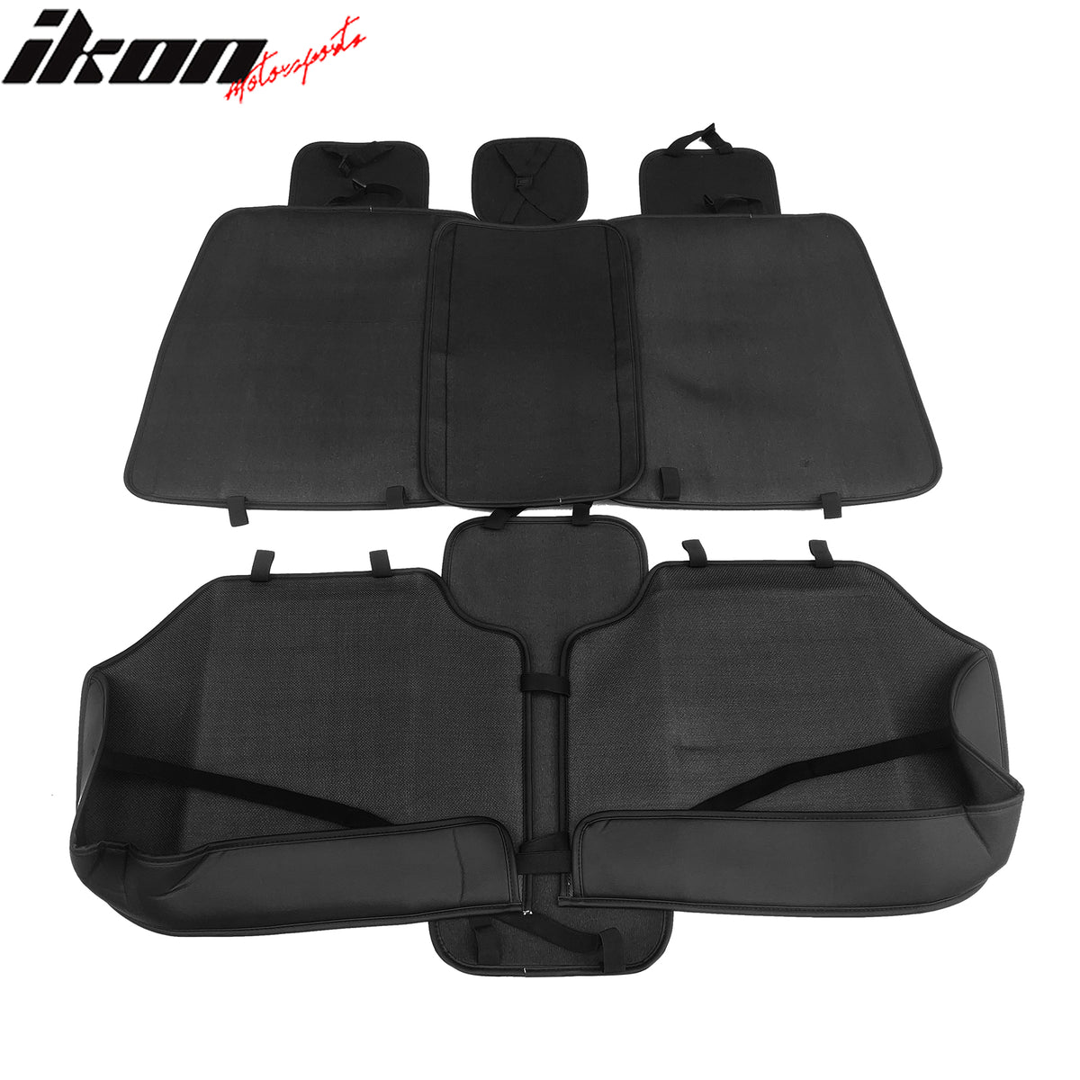 Fits Universal Car Seat Covers Cushion Protectors PU Leather 01 Style