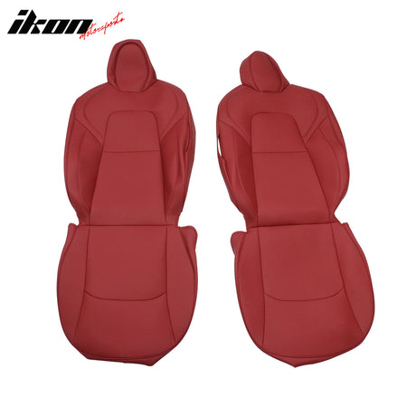 Fits 20-24 Tesla Model Y 4DR 5-Seat Seat Covers Cushion Protector Leather