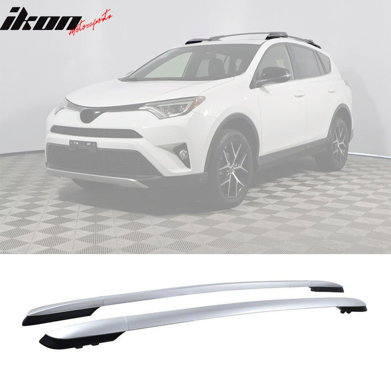 2013-2018 Toyota RAV4 OE Style Silver Roof Rack Cross Bar Aluminum