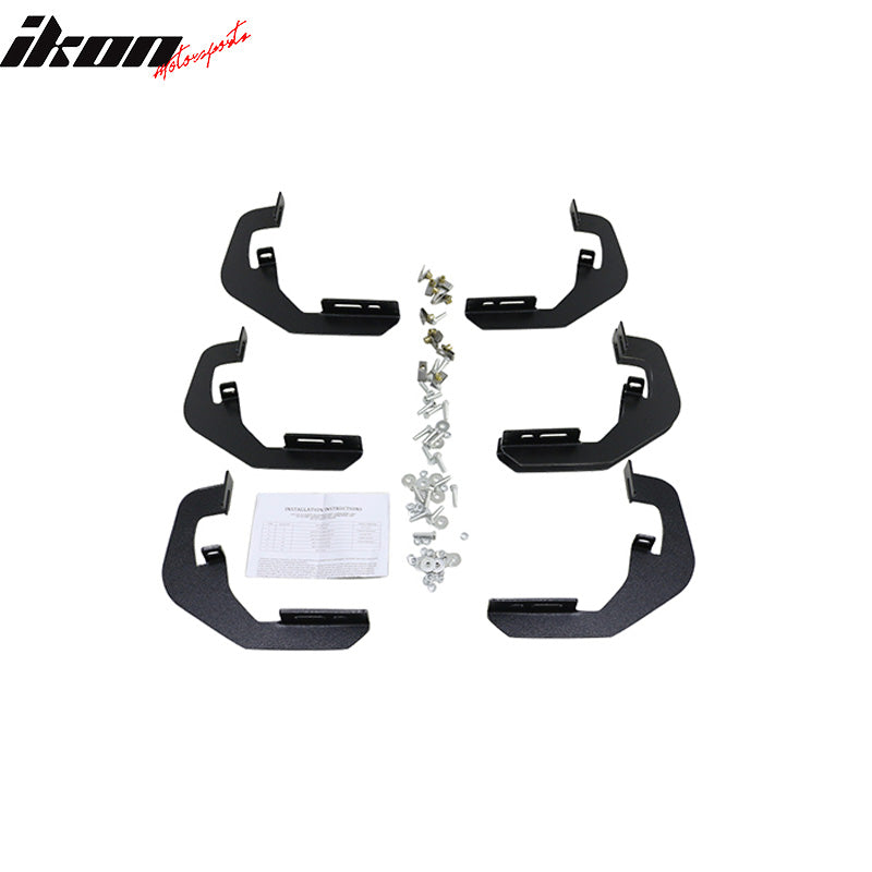 Fit 07-18 SILVERADO/SIERRA 1500 Crew Cab 6Side Step Running Fit 07-18 SILVERADO/SIERRA 1500 Crew Cab 6Side Step Running