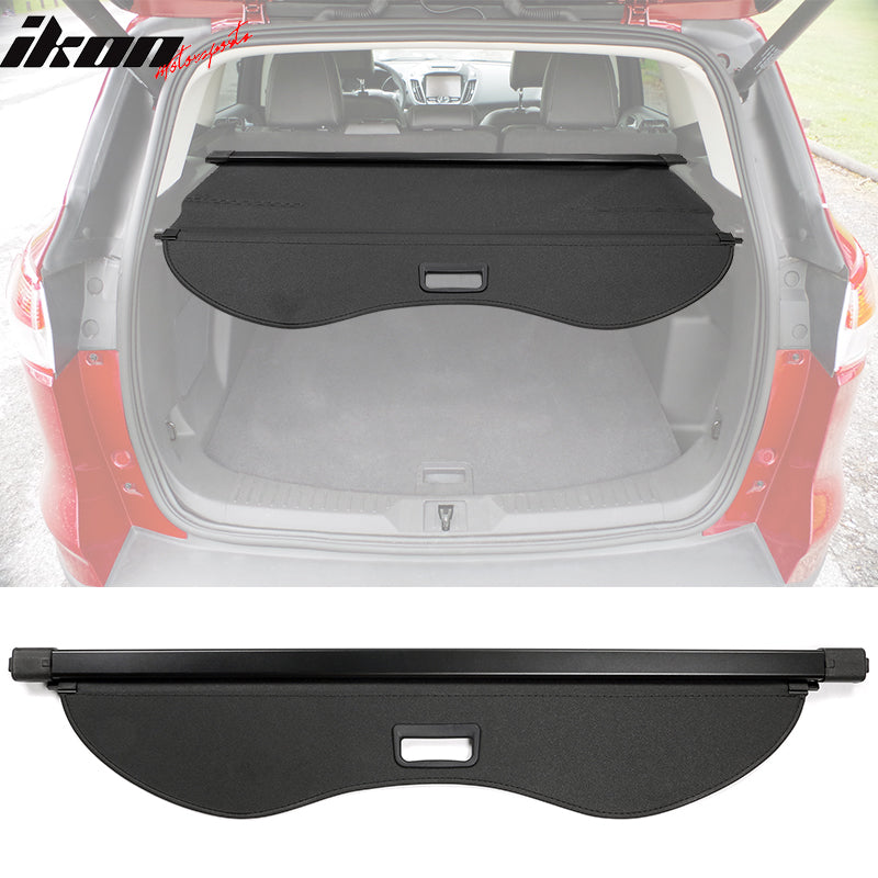  AGAATI Car Rear Trunk Parcel Curtain Shelves for Ford Escape  2013 2014 2015 2016, Retractable Cargo Luggage Parcel Shelf Shade Shield  Screen Security Privacy Interior Accessories : Automotive