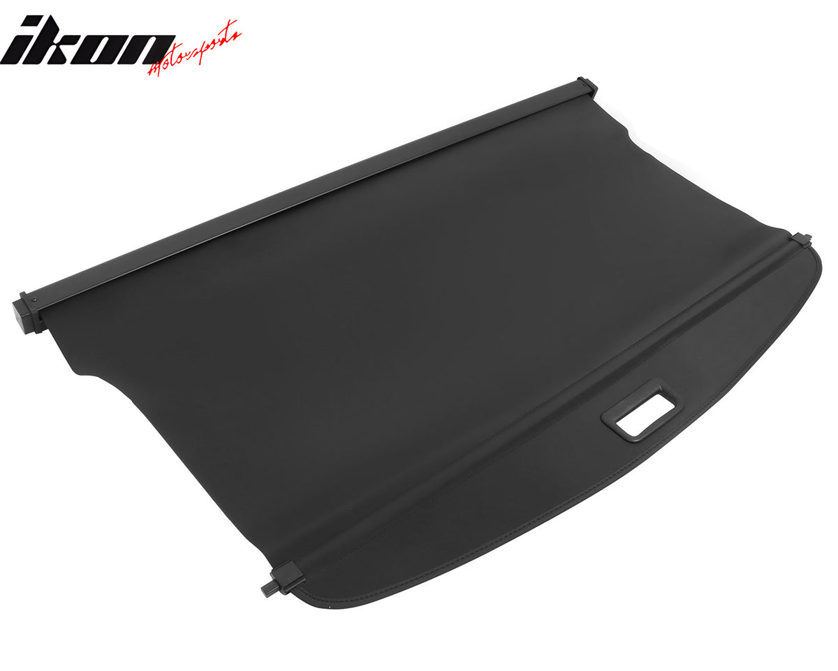 Fits 20-24 Ford Escape Retractable Rear Trunk Cargo Luggage Cover Canvas Black