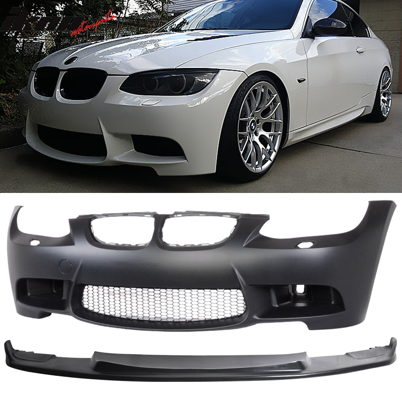2007-2010 BMW E92 E93 M3 Style Front Bumper & Air Duct & H Front Lip