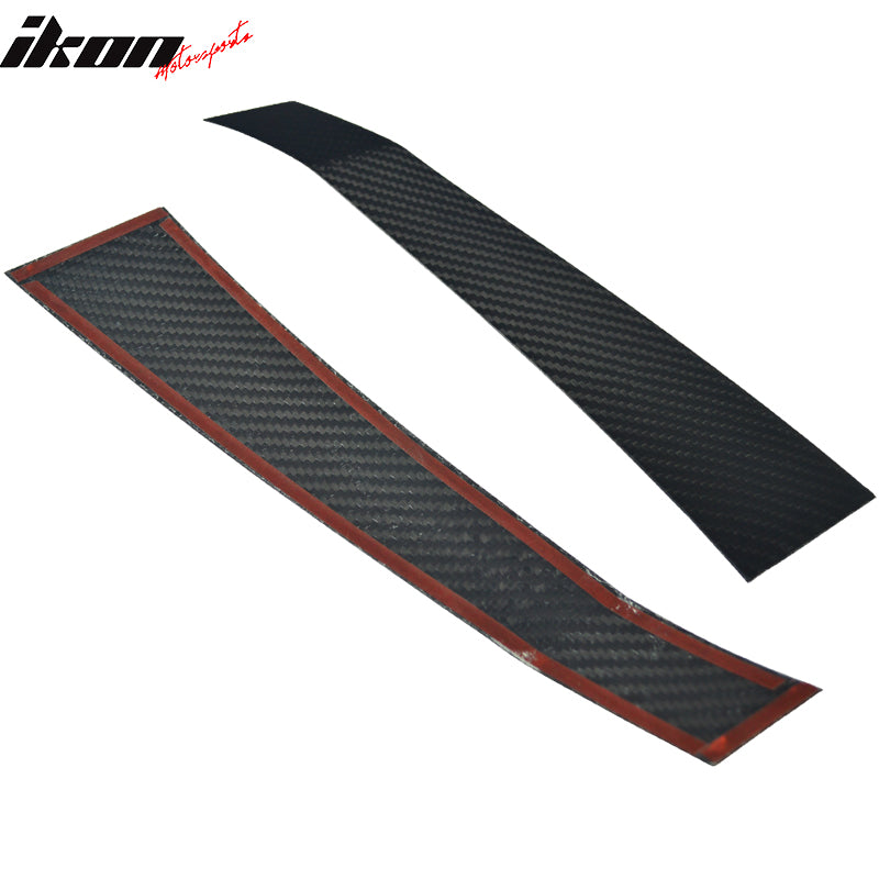 MEWANT Coprivolante In Pelle PU E Fibra Di Carbonio Opaca Per Subaru WRX / STI (2015-2021) – Antiscivolo, Fai Da Te
