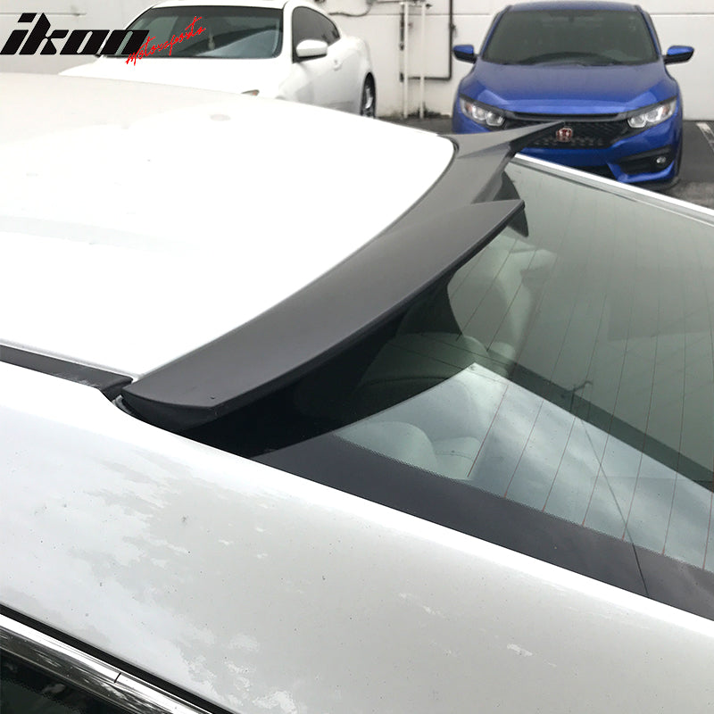 16-21 Honda Civic X 10th Gen Sedan 4Dr V Style Roof Spoiler Wing - ABS