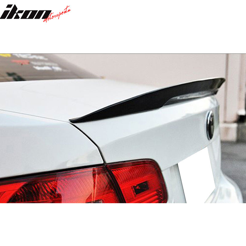 2007-2013 BMW 3 Series E92 Coupe P Style Carbon Fiber Trunk Spoiler