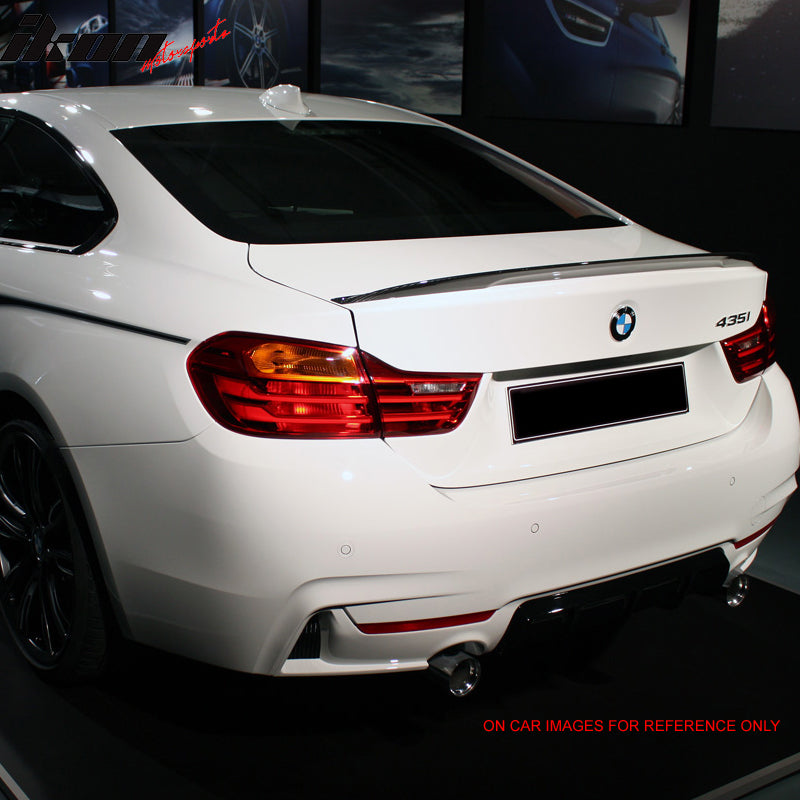 Compatible With 2014-2015 BMW 4 Series F32 Trunk Spoiler Painted