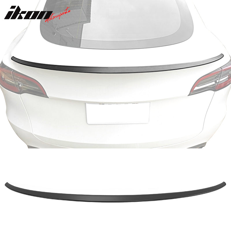 TOPABYTE Spoiler voor Tesla Model Y 2020-2024 Accessoires Originele Achterspoiler Wing Lip (Glossy Black TOPABYTE Spoiler voor Tesla Model Y 2020-2024 Accessoires Originele Achterspoiler Wing Lip (Glossy Black