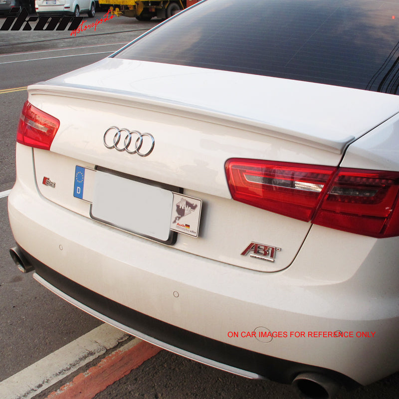 Compatible With 2012-2014 Audi A6 C7 D Style Trunk Spoiler