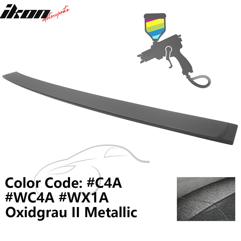 IKON MOTORSPORTS, Rear Window Roof Spoiler Compatible with 20122018