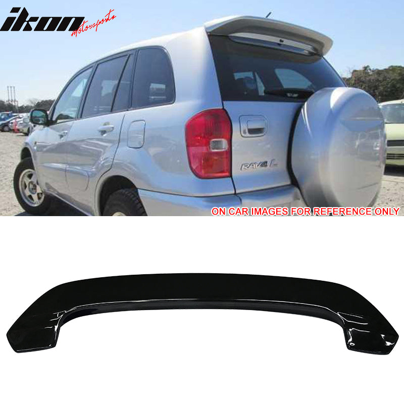 Factory Style Roof Spoiler For 2001-2005 Toyota Rav4 - Unpainted With LED
