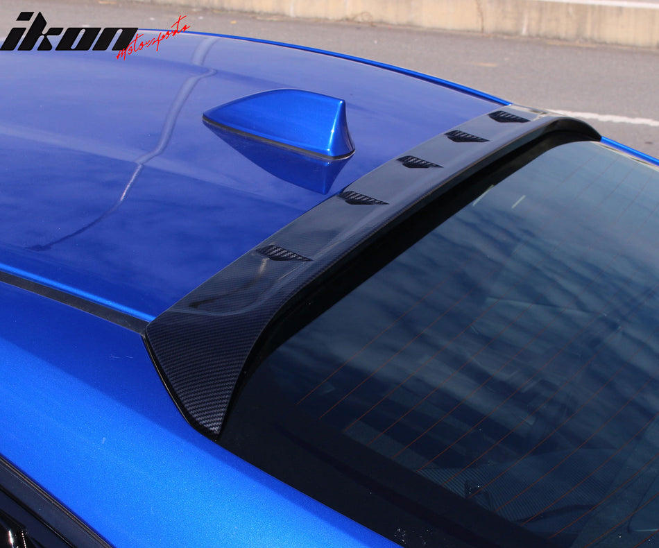 Fits 22-24 Subaru BRZ & Toyota GR86 V Style Roof Spoiler Wing