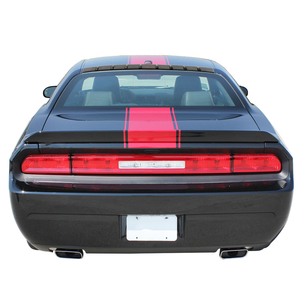 Fits 08-23 Dodge Challenger IKON Style Shark Fin Roof Vane Spoiler