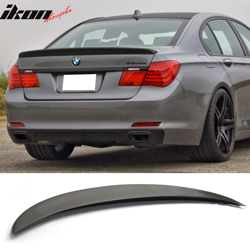 Rear Spoiler Wing for 2009-2015 BMW F01 7-Series, AC-S Style ABS Plastic  Rear Tail Trunk Lid Lip Wing Deck by IKON MOTORSPORTS, 2010 2011 2012 2013  2014 – Ikon Motorsports