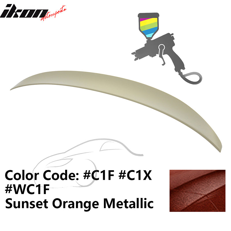 IKON MOTORSPORTS, Trunk Spoiler Compatible with 20142020 BMW F32 4