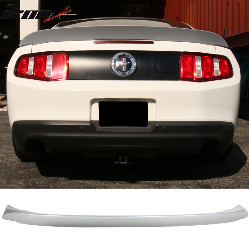 2010-2014 Ford Mustang D Style Rear Trunk Spoiler Ducktail Wing ABS